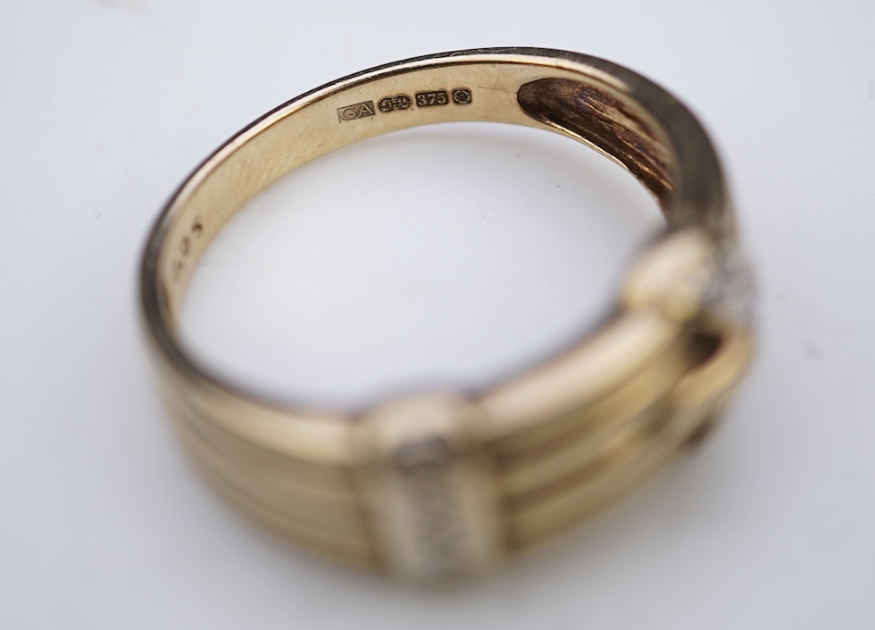 Two diamond rings